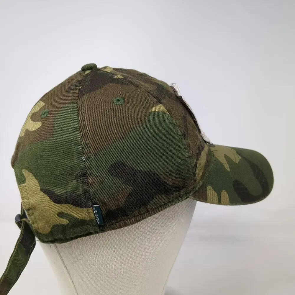 Legacy Baseball Cap Green Camo One Size Key West Conch Farm Palm Tree Patch